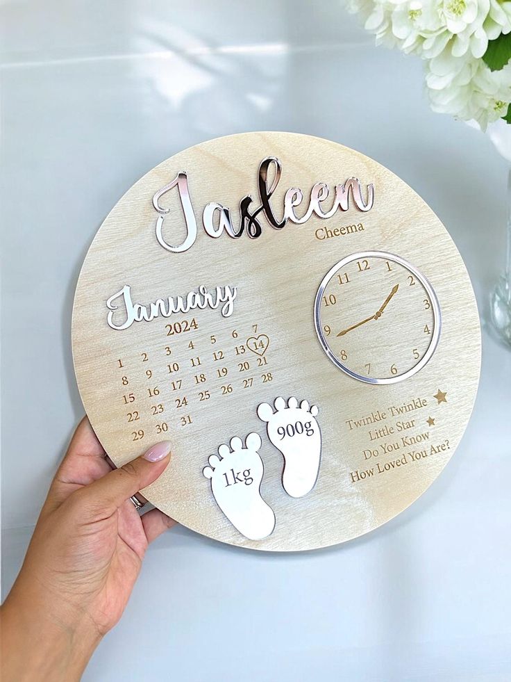 Handmade newborn gift