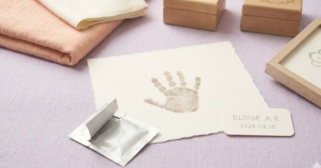 No-Mess Ink Handprints